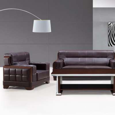 2020 #new design wooden leather sofa set AD-860